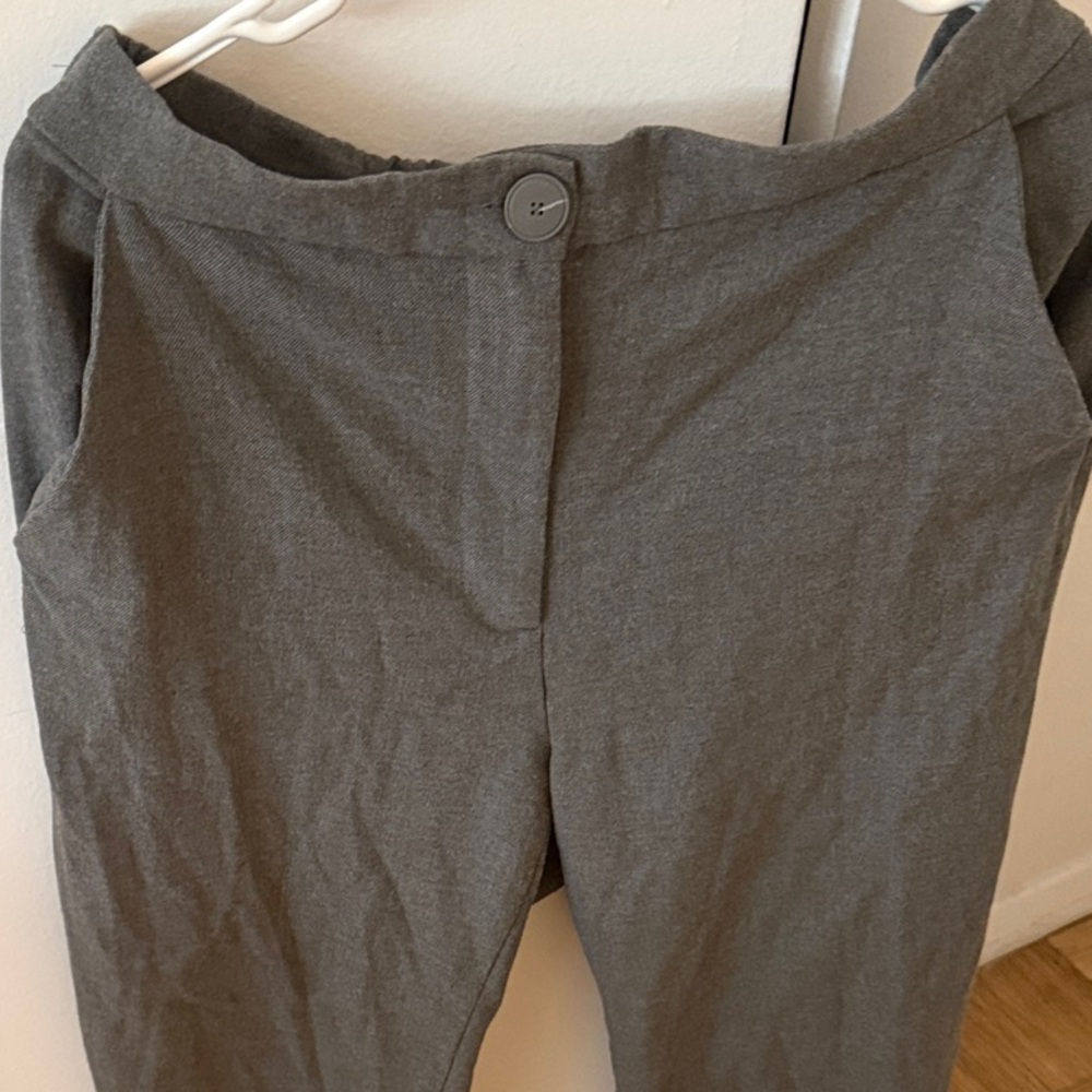 Zara Women’s Charcoal Gray Pants - Straight Fit